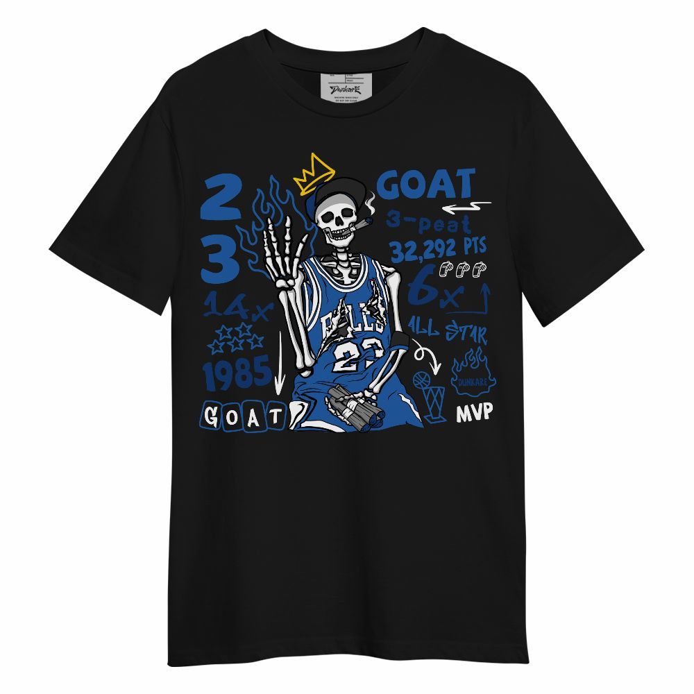 Shirt To Match Brave Blue 13s - Number 23 G.0.A.T Streetwear Unisex Shirt