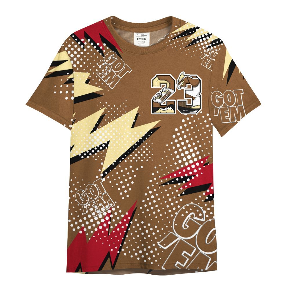 Shirt To Match Air Max 90 Escape - Custom Name Number 23 5s All Over Print