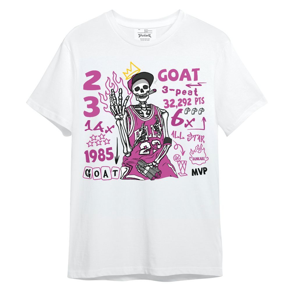 Shirt To Match Dunk Low Active Fuchsia - Number 23 G.0.A.T Streetwear Unisex Shirt
