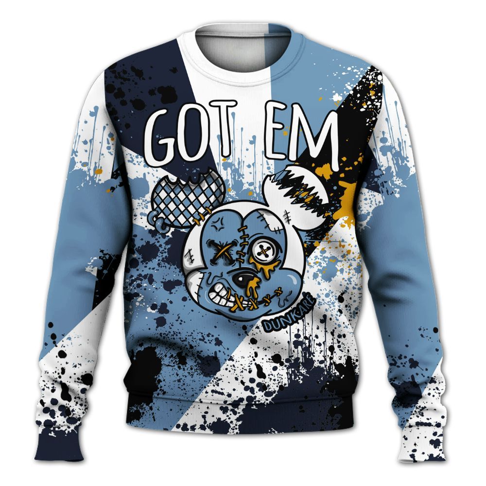 Sweatshirt To Match High OG First In Flight 1s - Got Em Drip All Over Print