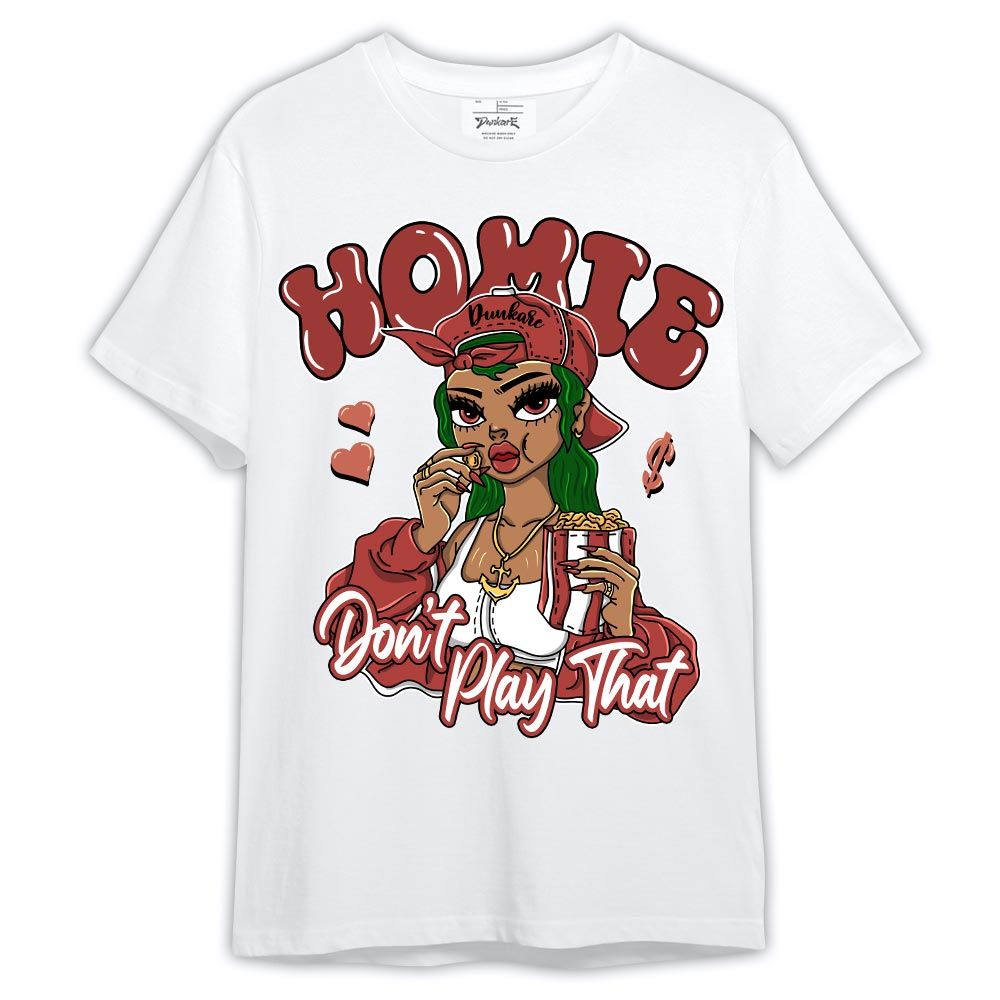 Shirt To Match Dune Red 13s - Homie Don't Play That Shirt Outfit