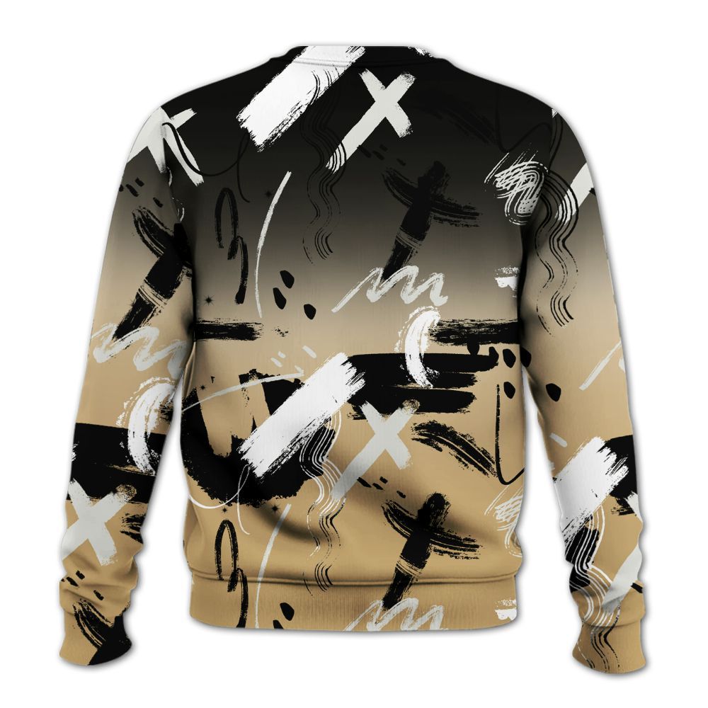 Sweatshirt To Match Black LD 1000 - Money Hustle Grind Pray All Over Print