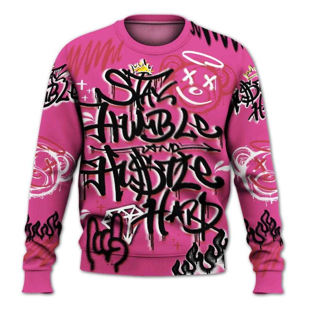 Sweatshirt To Match KD 4 Aunt Pearl - Humble Drip Streetwear Graffity All Over Print