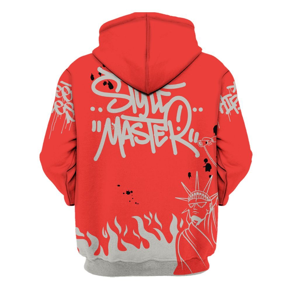 Hoodie To Match Vomero 5 Bright Crimson - Graphic Fck Around Find Out All Over Print