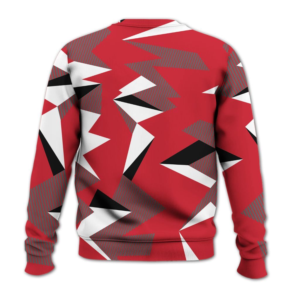 Sweatshirt To Match Bunny 2025 8s - Geometric Camouflage Pattern All Over Print