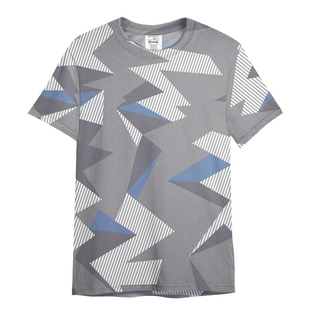 Shirt To Match Cement Grey 11s - Geometric Camouflage Pattern All Over Print