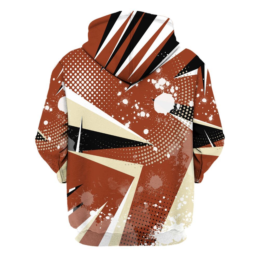 Hoodie To Match Retro Eastside Golf 12s - Poly Trust No One Dripping All Over Print