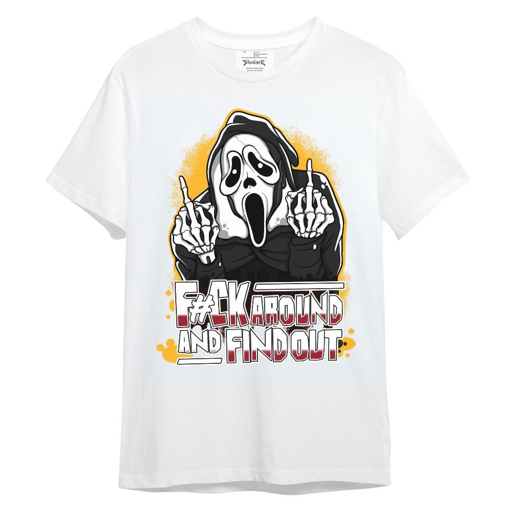 Shirt To Match White Taxi 12s - F#CK And Find Out Graphic
