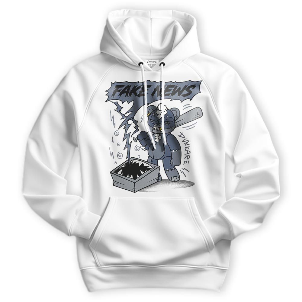 Sweatshirt To Match Low Diffused Blue 11s Hoodie - False News Hugz Hoodie Unisex