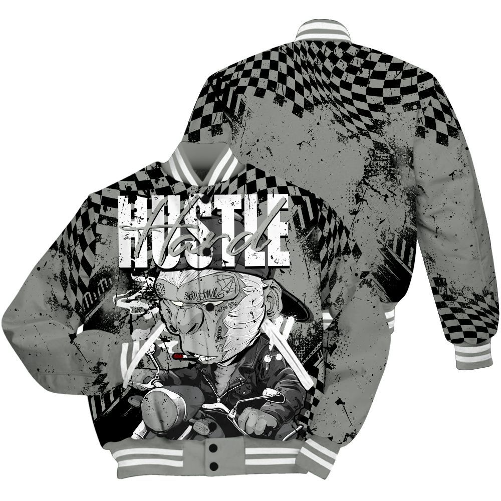 Varsity Jacket To Match Paris Olympics 4s - Hustle Hard Monkey All Over Print