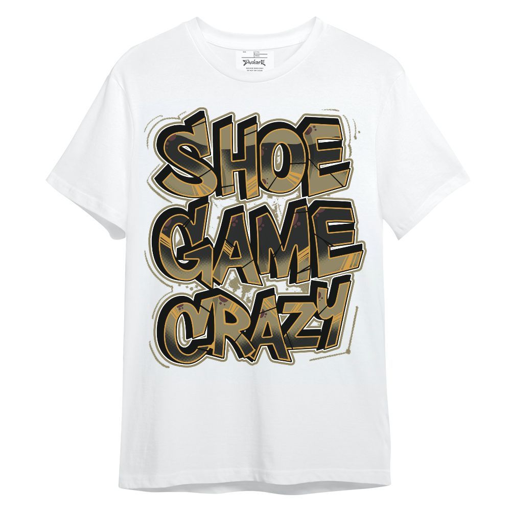 Shirt To Match Black Olive 7s - Shoe Game Crazy Graphic Unisex Shirt