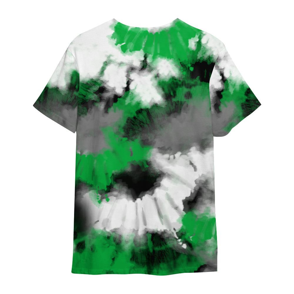 Shirt To Match Lucky Green 5s - Tie Dye FK Around Find Out All Over Print