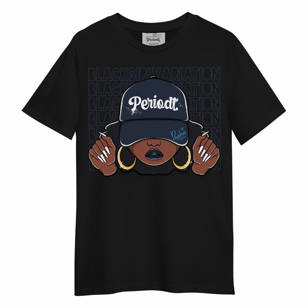 Shirt To Match Retro Obsidian 13s - Black Girl Variation Unisex Shirt
