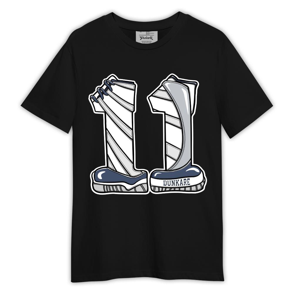 Shirt To Match Low Diffused Blue 11s - Number 11s Shirt Outfit