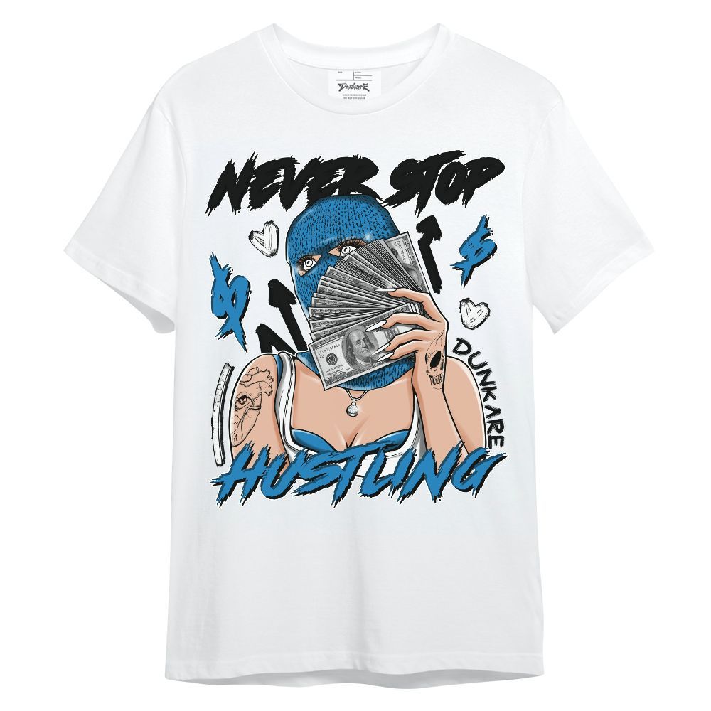 Shirt To Match Retro University Blue 9s - Hustling Unique Unisex Shirt