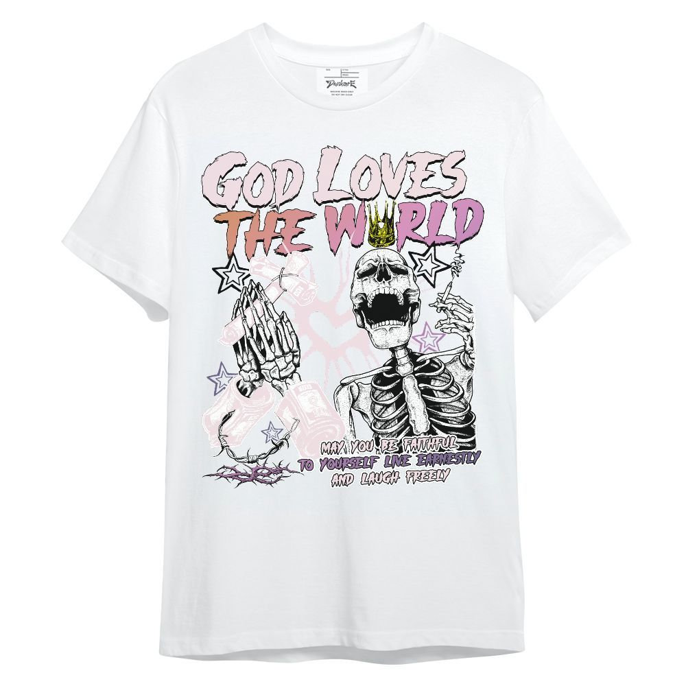 Shirt To Match Book Sunrise 1s - God Loves The World Unisex Shirt