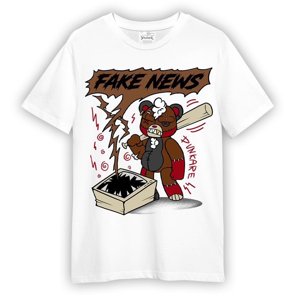 Shirt To Match Archaeo Brown 5s - False News Hugz Shirt Unisex