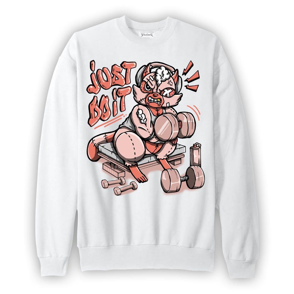 Sweatshirt To match Legend Pink 11s Sweatshirt - Working Out Raccoon Graphic