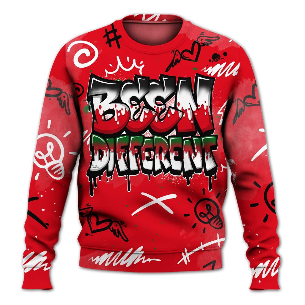 Sweatshirt To Match Chicago 13s - Drip Been Di2ferent All Over Print