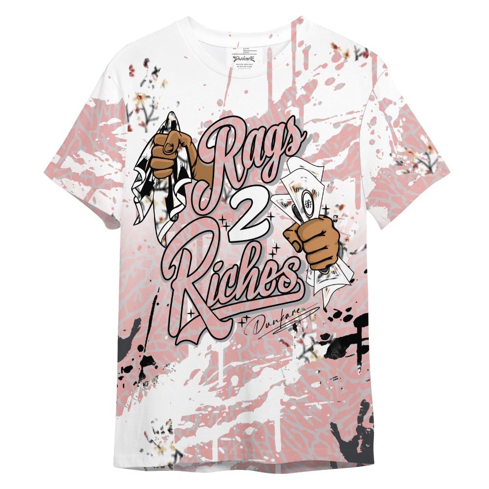 Shirt To Match Shirt Streetwear Rag 2 Riches, Red Stardust 3s T-- To Match Sneaker Red Stardust 3s Graphic Tee NCT