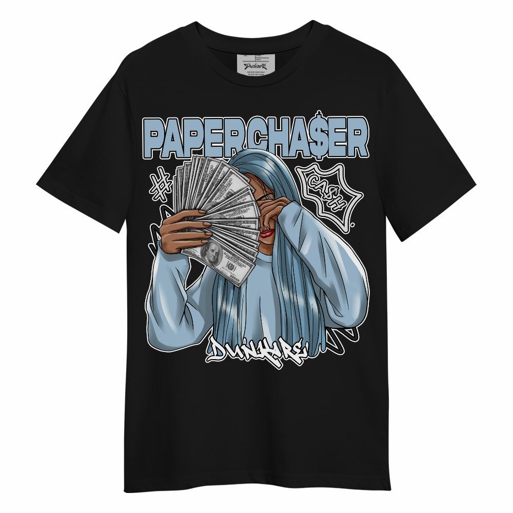 Shirt To Match Mid Ice Blue 1s - PaperChase Unqiue Unisex Shirt