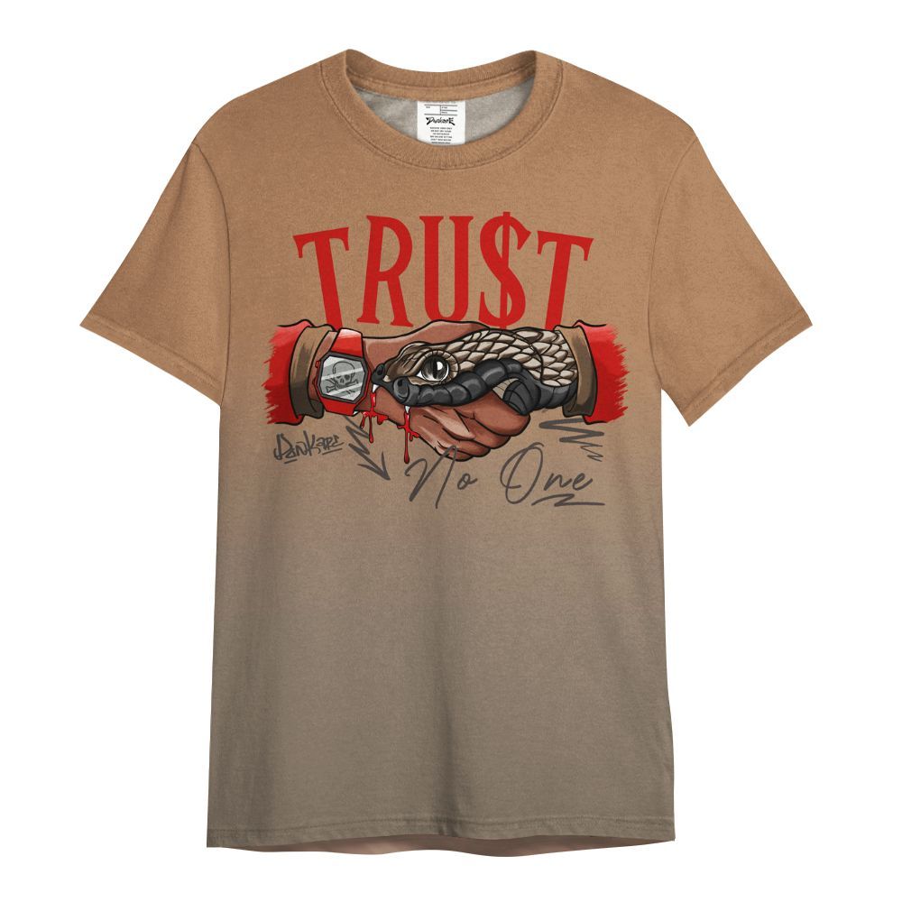 Shirt To Match Air Max Rocky Distressed - Snake Trust No One Drip All Over Print