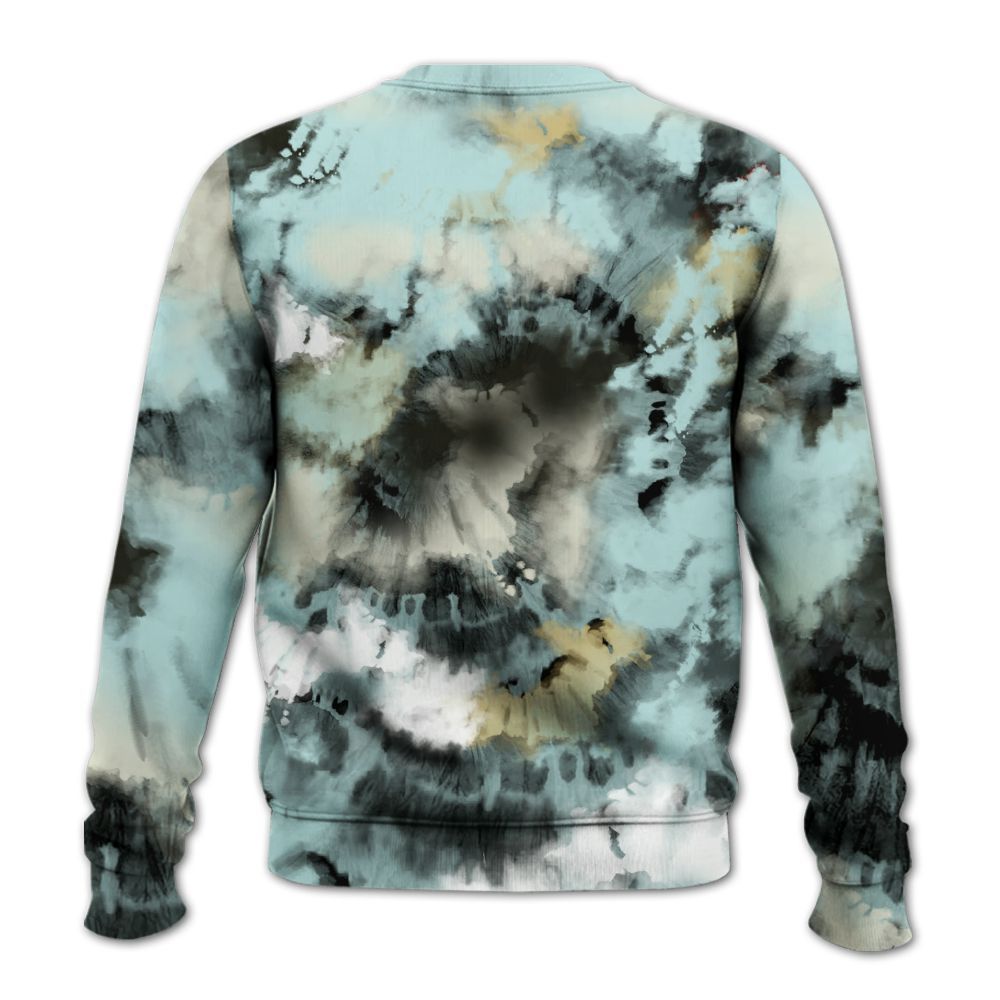 Sweatshirt To Match Pure Platinum 4s - SNEAKER Girl Money Drip Tie Dye All Over Print