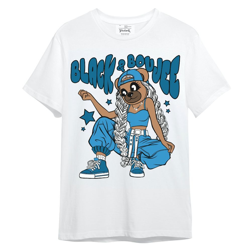 Shirt To Match Powder Blue 9s - Boujee Girls Bear Unisex Shirt