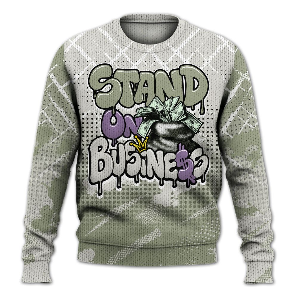 Knitted Sweater To Match Dunk Low Floral Swoosh 2025 - Halftone Stand Business Dripping