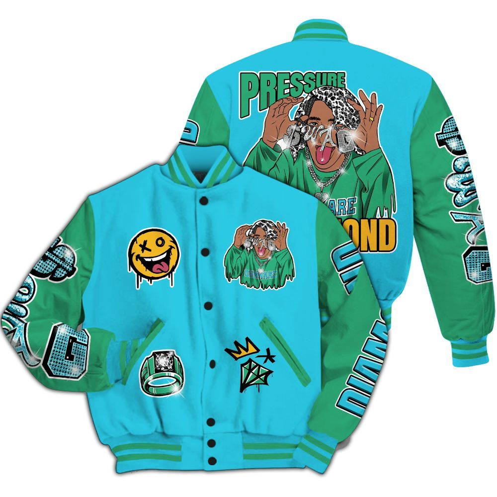 Varsity Jacket To Match Dunk Chunky Dunky - Pressures Makes Varsity Jacket To Match All Over Print