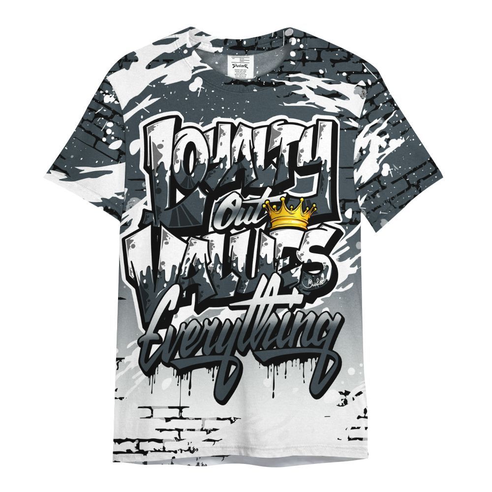 Shirt To Match Air Max Sunder Gore Tex Black - Values Of Loyalty Drip All Over Print