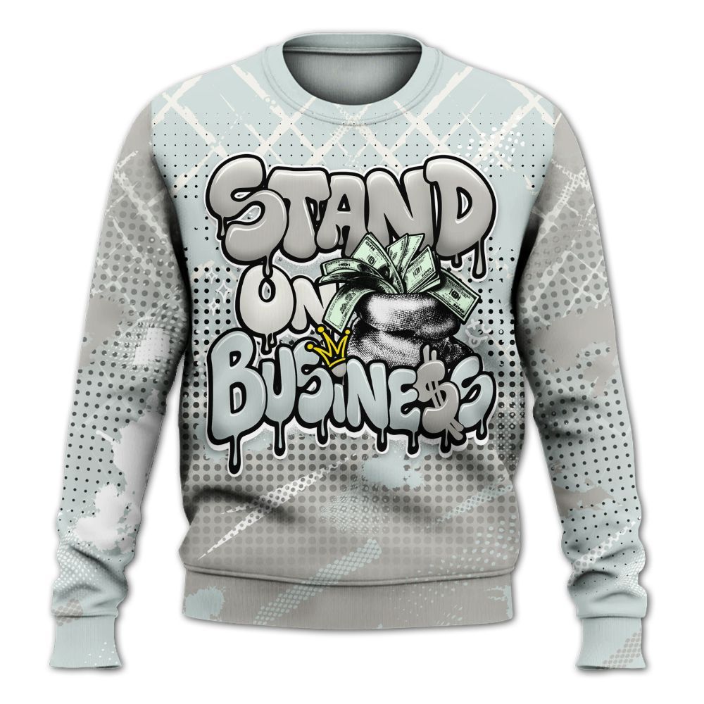 Sweatshirt To Match Book Moss Point 1s - Halftone Stand Business Dripping All Over Print