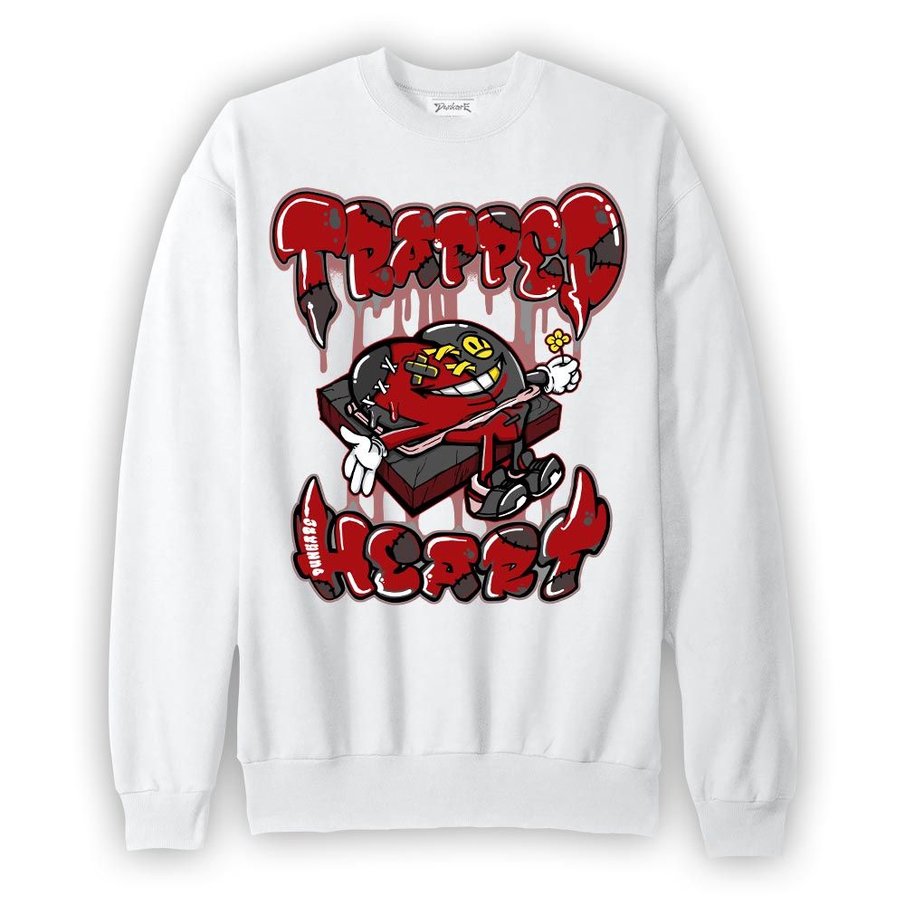 Sweatshirt To match Red Taxi 12s Sweatshirt - Trapped Heart Graphic Graphic
