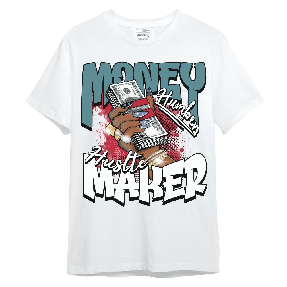 Shirt To Match Dunk Low Denim Turquoise Royal - Money Maker Retro Matching Unisex Shirt