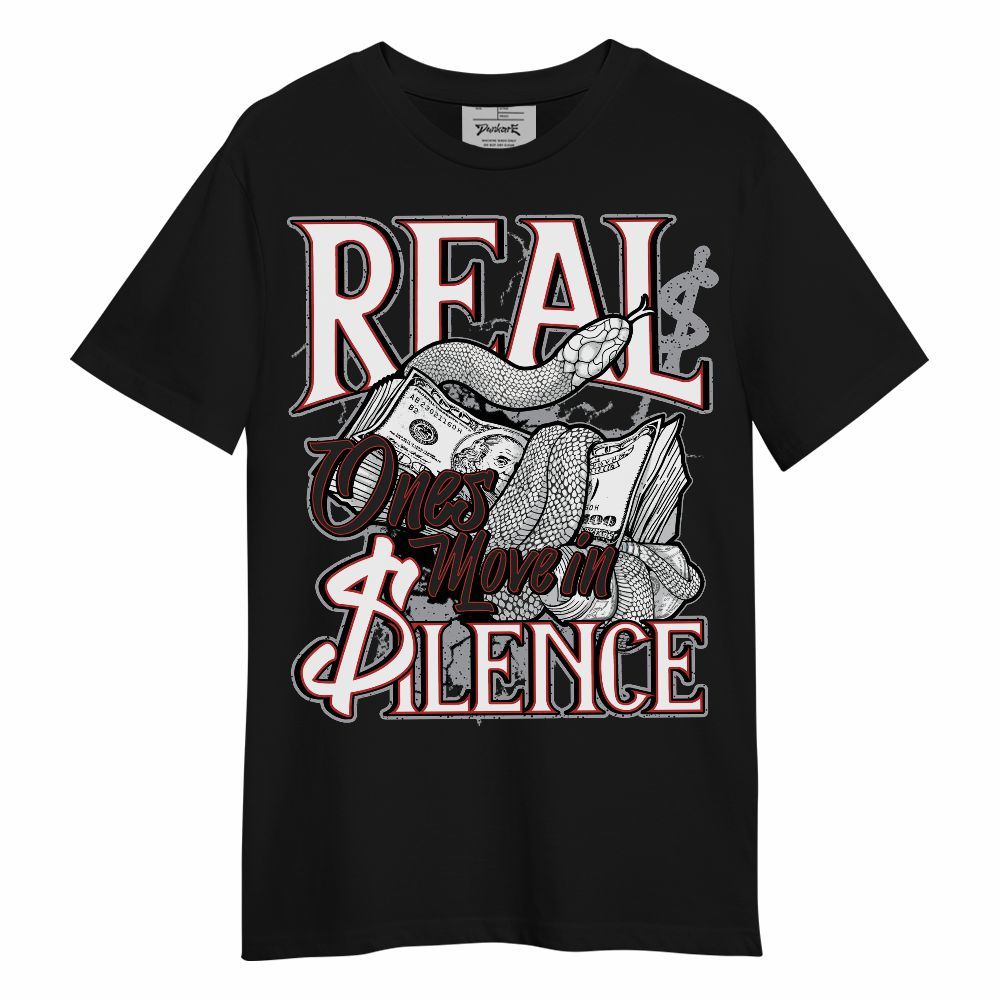 Shirt To Match White Cement 4s - Snake Move In Silence Graphic