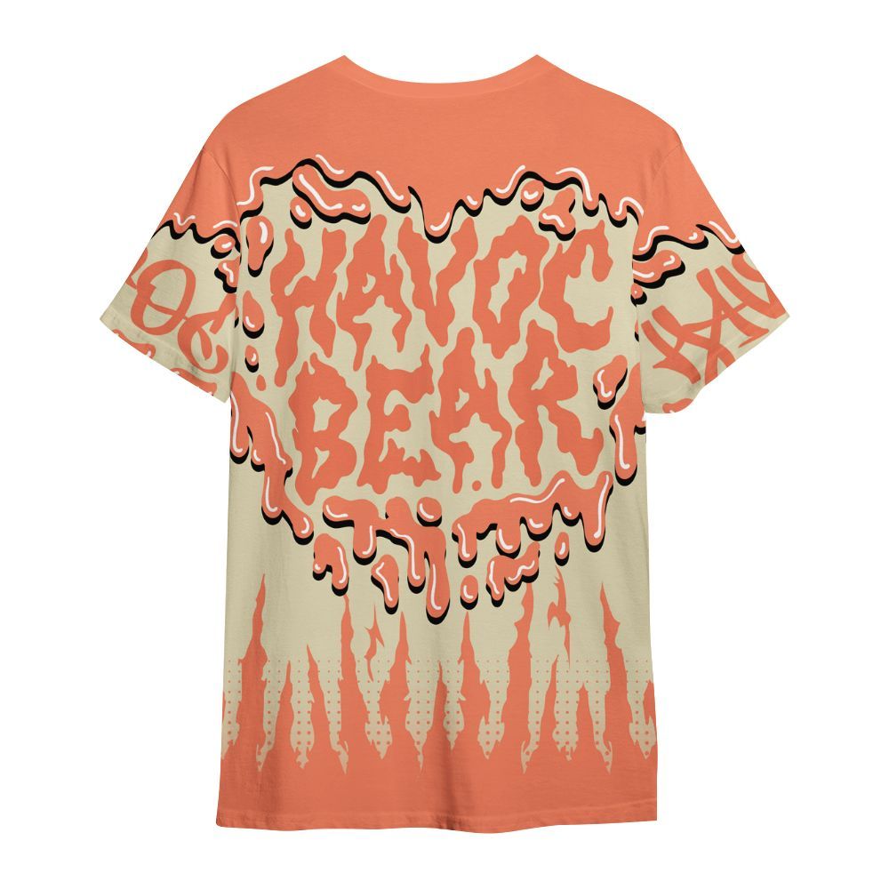 Shirt To Match DJ Khaled Crimson Bliss 5s - Havok Bear Dripping All Over Print