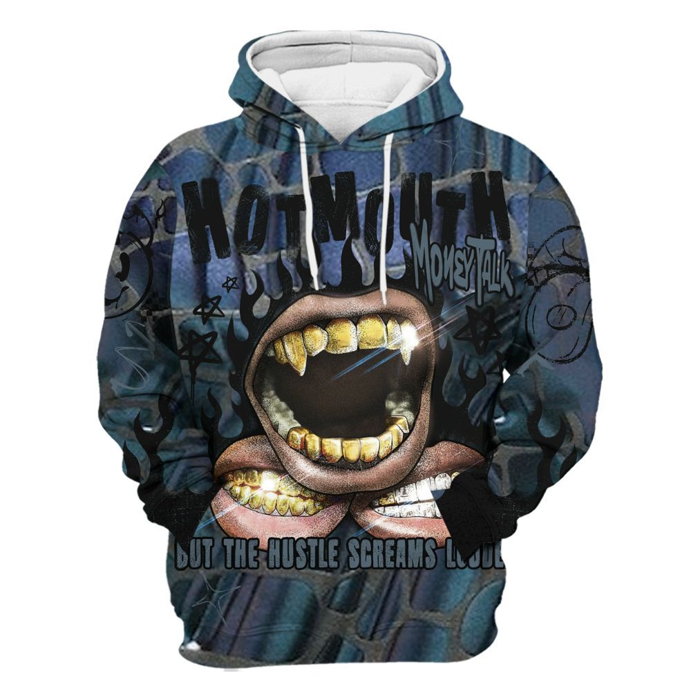 Hoodie To Match Air Foamposite Kazuya Mishima - Mouth Burning Street Style All Over Print