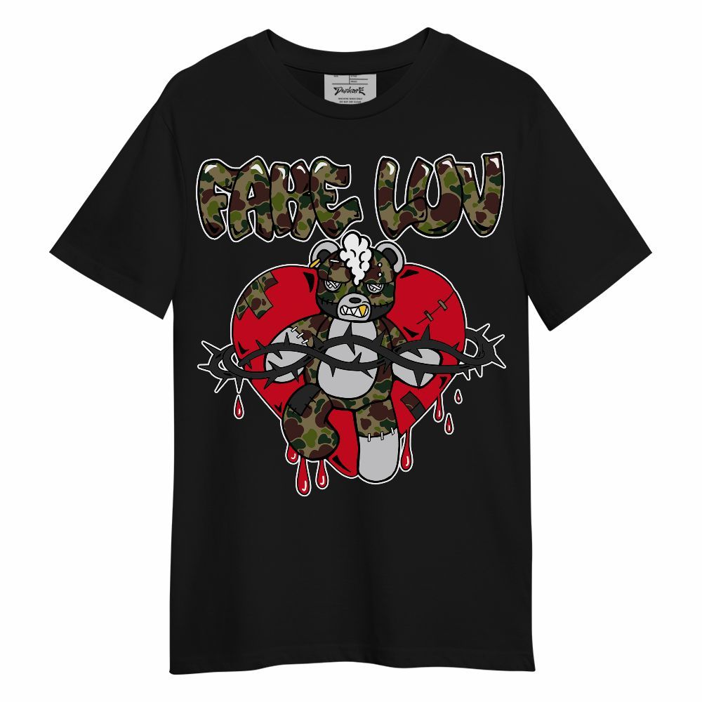 Shirt To Match Air Max 90 Duck Camo Red - False Romance Hugz Unisex Shirt