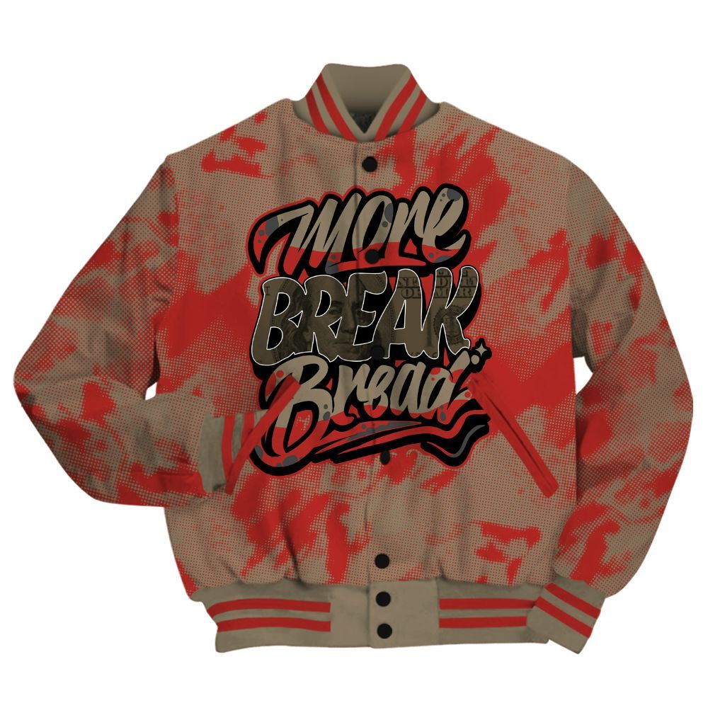 Varsity Jacket To Match Olive 9s Shirt - More Break Shirt Unisex Oufit All Over Print