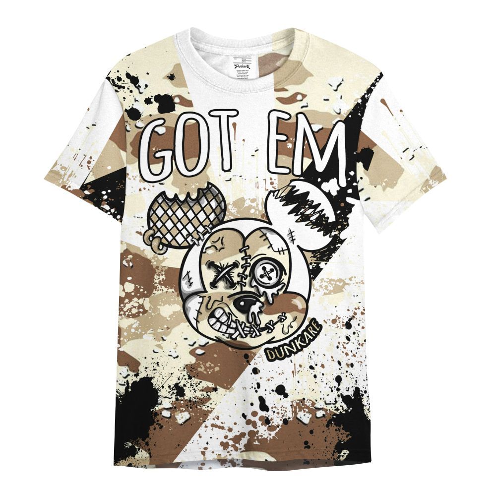 Shirt To Match Desert Camo 3s - Got Em Drip All Over Print