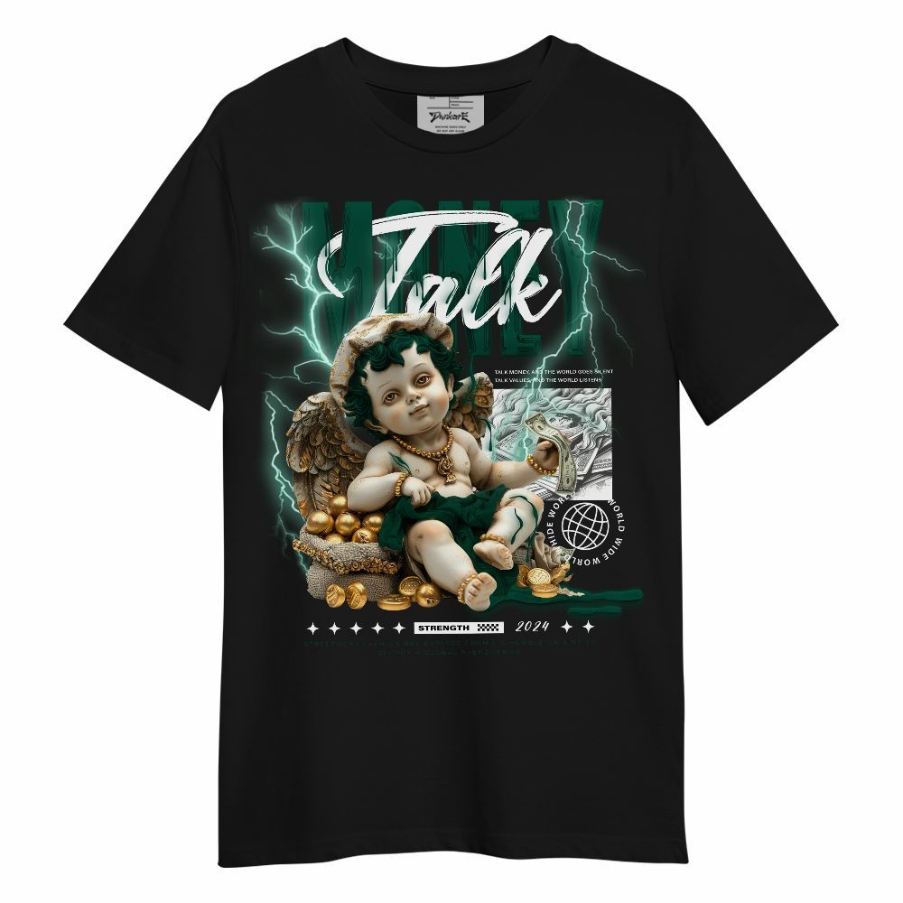 Shirt To Match Oxidized Green 4s - Money Talk Angel Unisex Shirt
