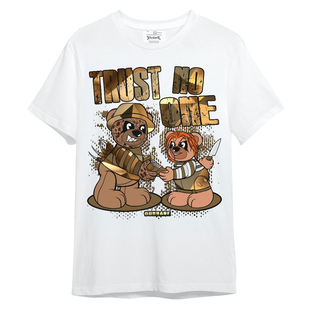 Shirt To Match Shirt To Match NET Gold 4s - Trust No One Bear Halloween Unisex Shirt