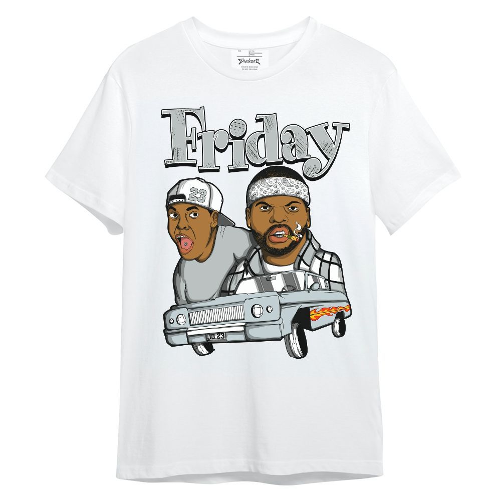 Shirt To Match Black Wolf Grey 12s - Friday Sneaker Graphic Unisex Shirt