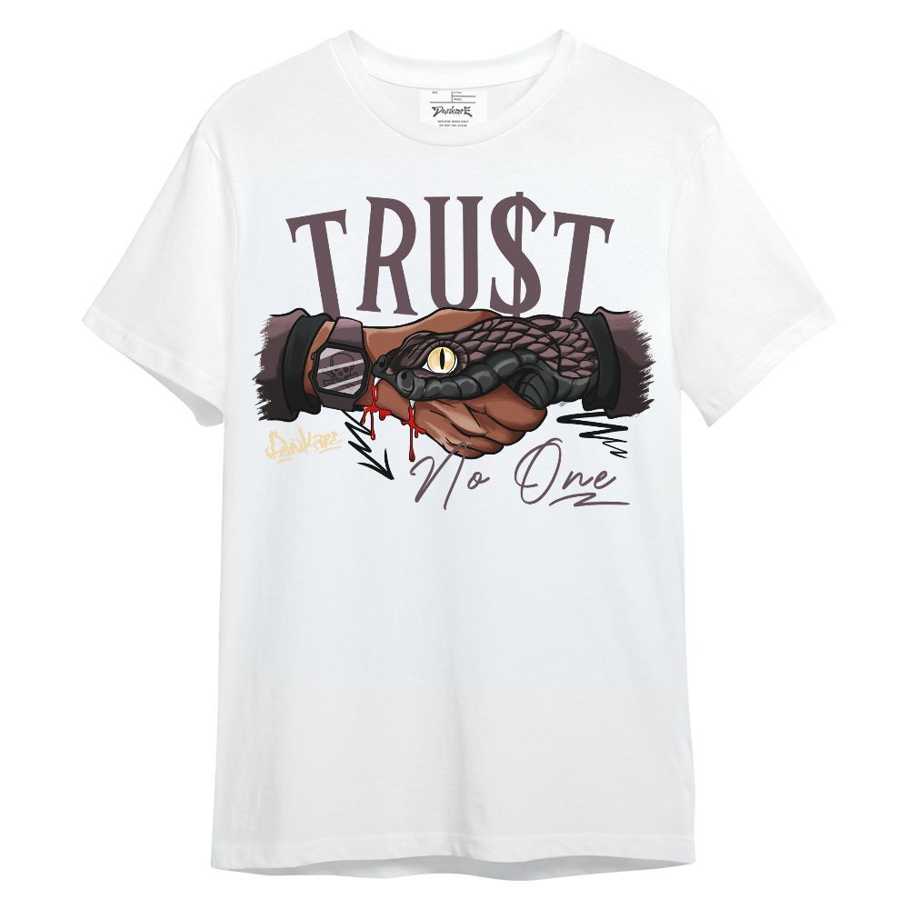 Shirt To Match AMM Black 3s - Snake Trust No One Unisex Shirt