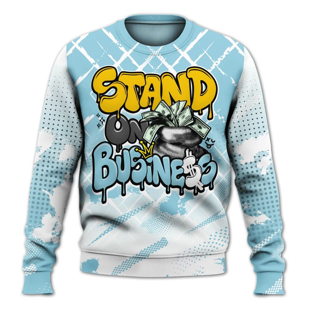 Sweatshirt To Match Dunk High Homer Simpson - Halftone Stand Business Dripping All Over Print