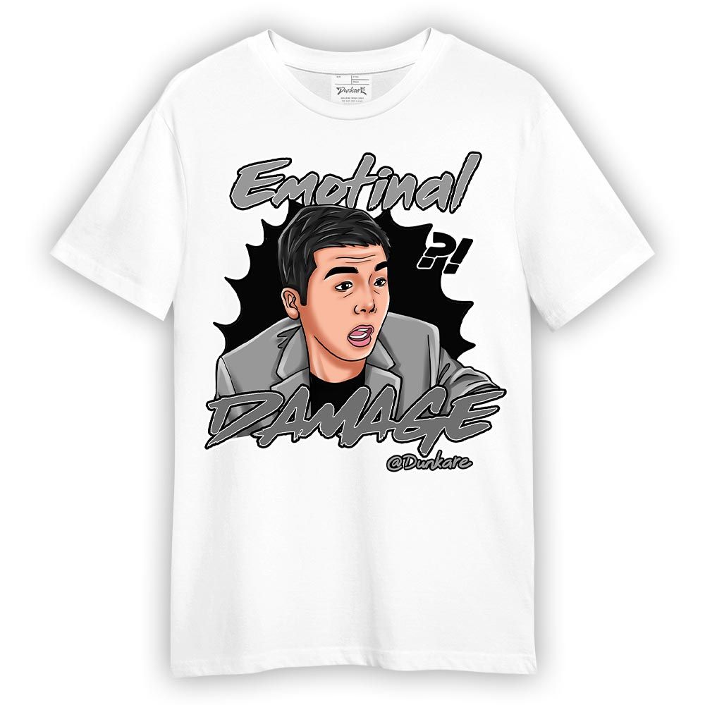 Shirt To Match Black Wolf Grey 12s - Damaged Unique Shirt Unisex