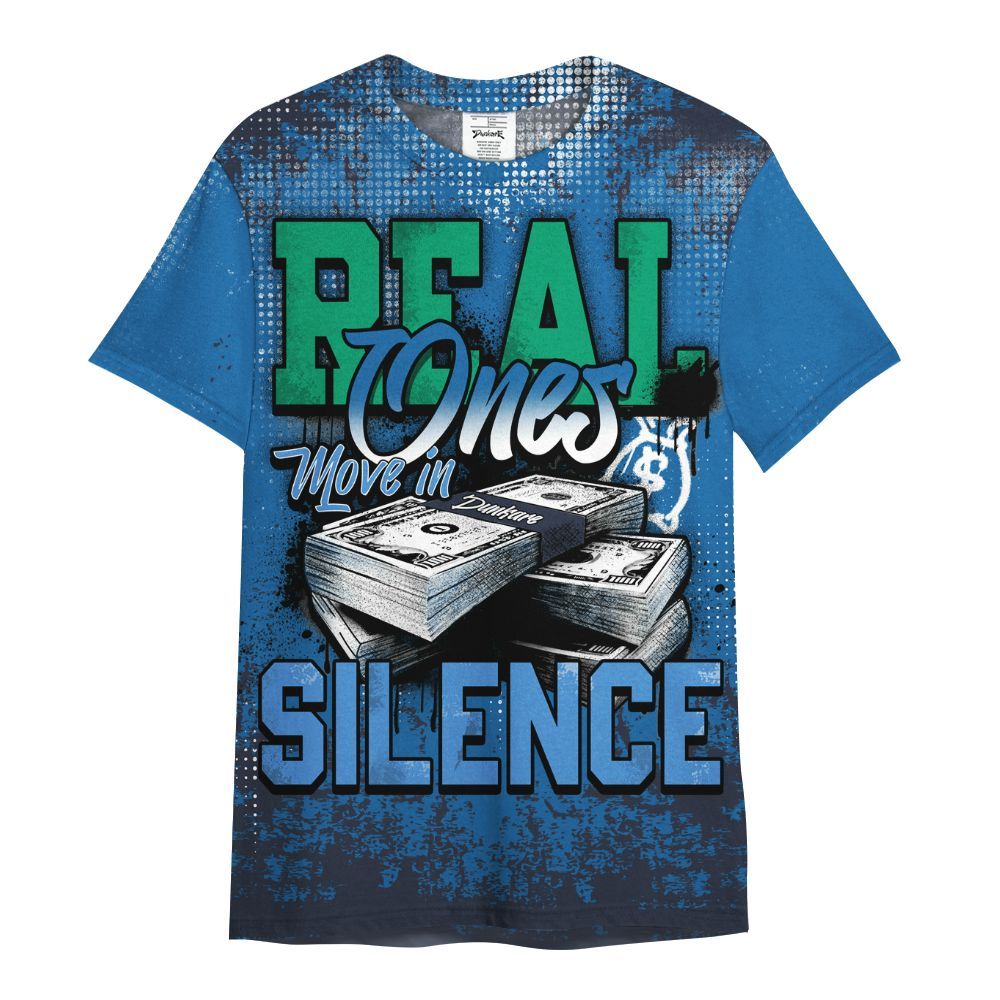 Shirt To Match 95 Big Bubble Slate - Move In Silence Money Street Retro All Over Print