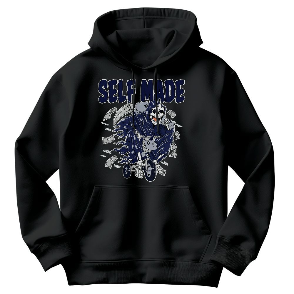 Sweatshirt To Match Midnight Navy 11s - Self Make Skeleton Graphic