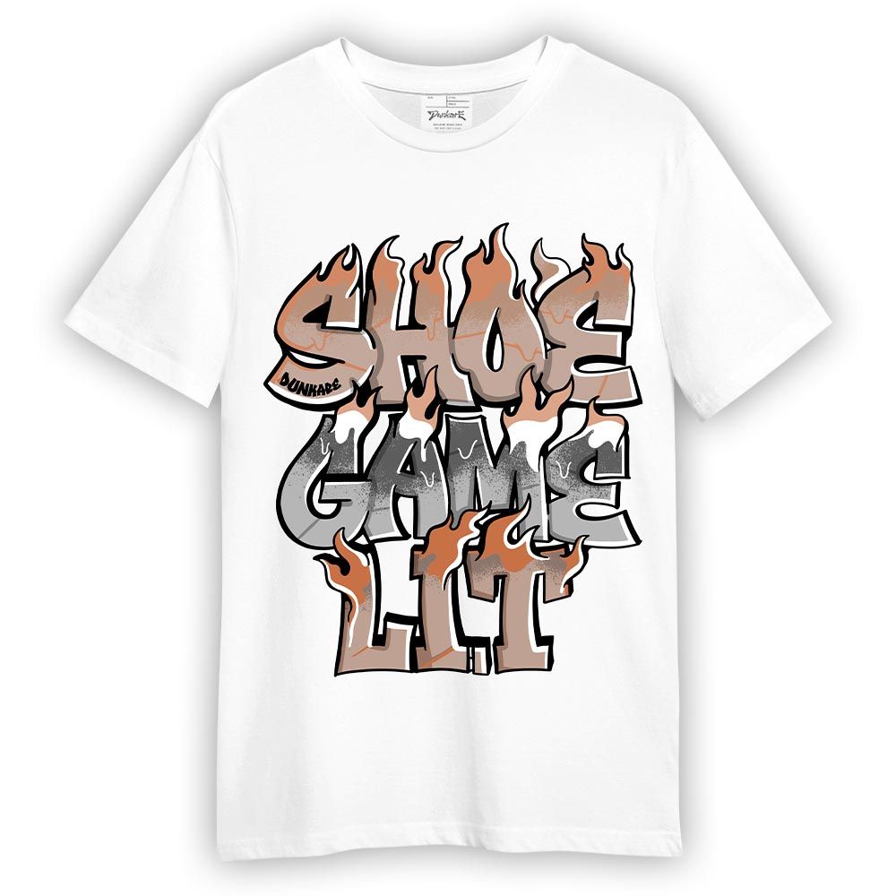 Shirt To Match OG Latte 1s T-- Shoe Game Lit Graphic T-Shirt Unisex