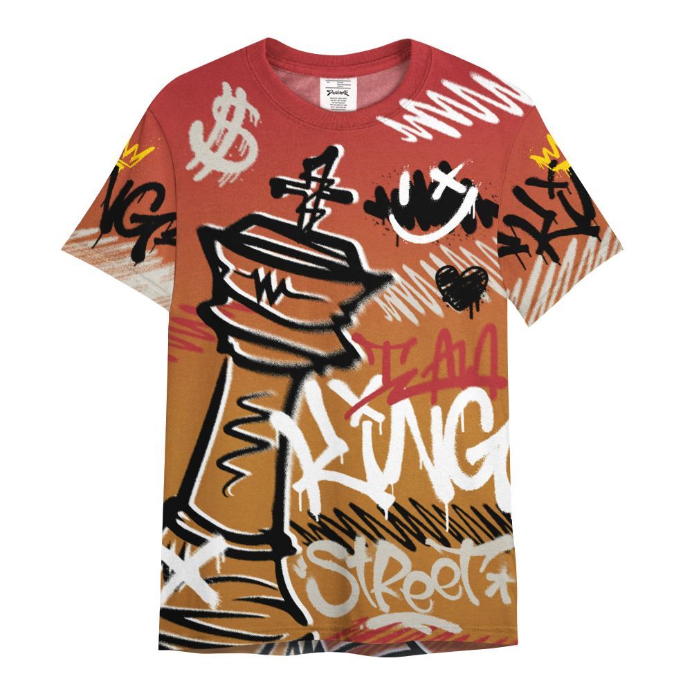 Shirt To Match Air Max Plus Sunset Swarovski - Street King Chess Streetwear All Over Print